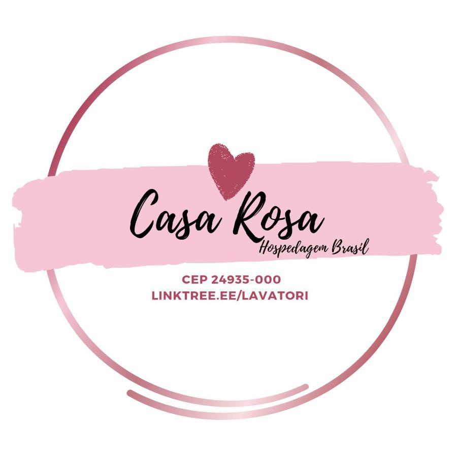 Casa Rosa Lägenhet Itaipuaçu Exteriör bild