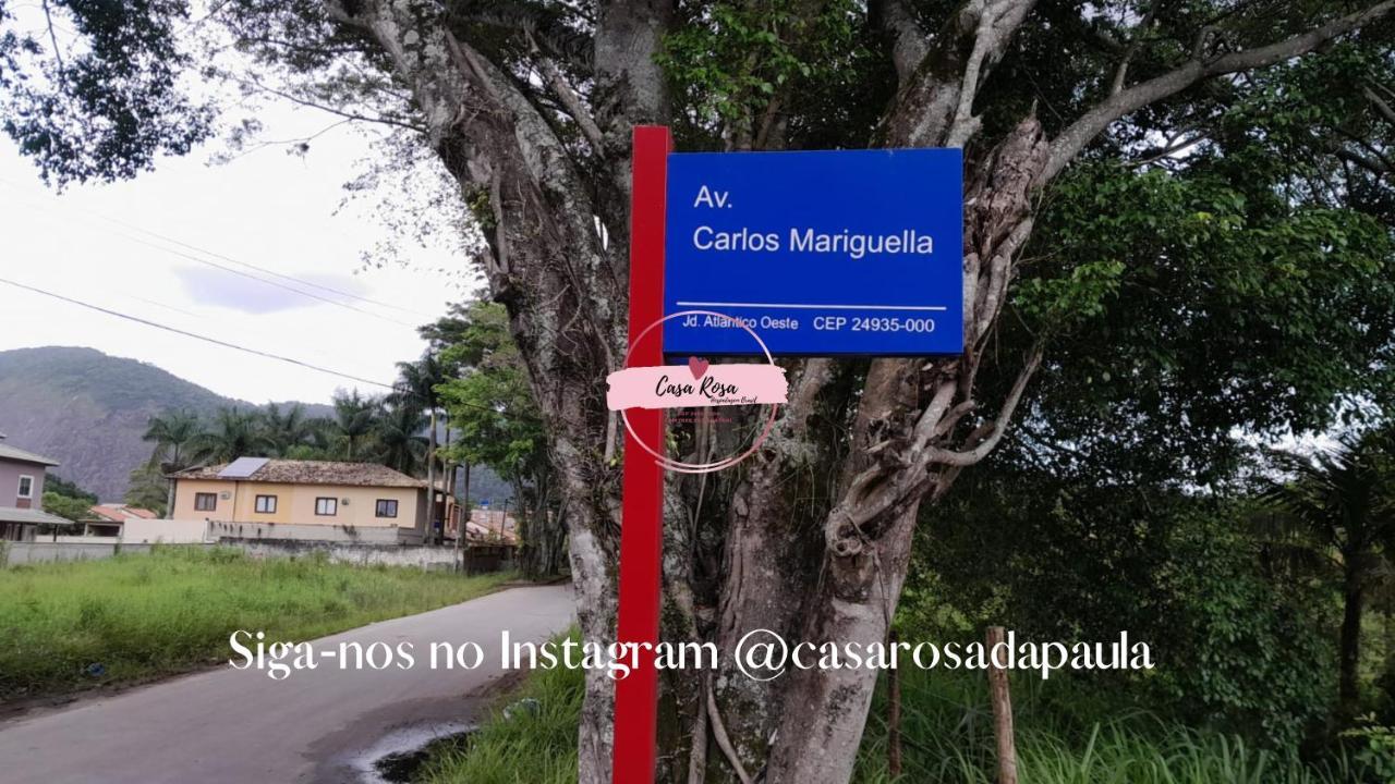 Casa Rosa Lägenhet Itaipuaçu Exteriör bild
