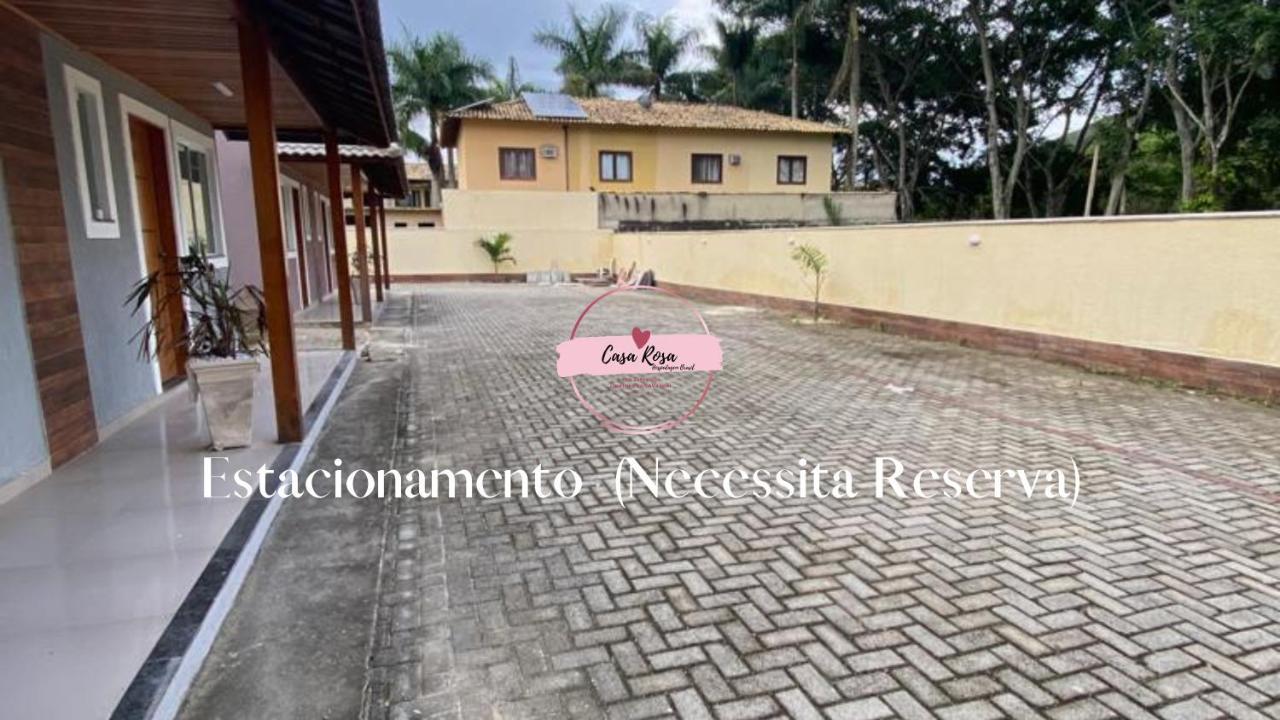 Casa Rosa Lägenhet Itaipuaçu Exteriör bild